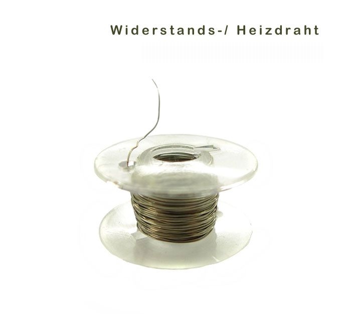 Widerstandsdraht 0,25mm x 5Meter auf Spule