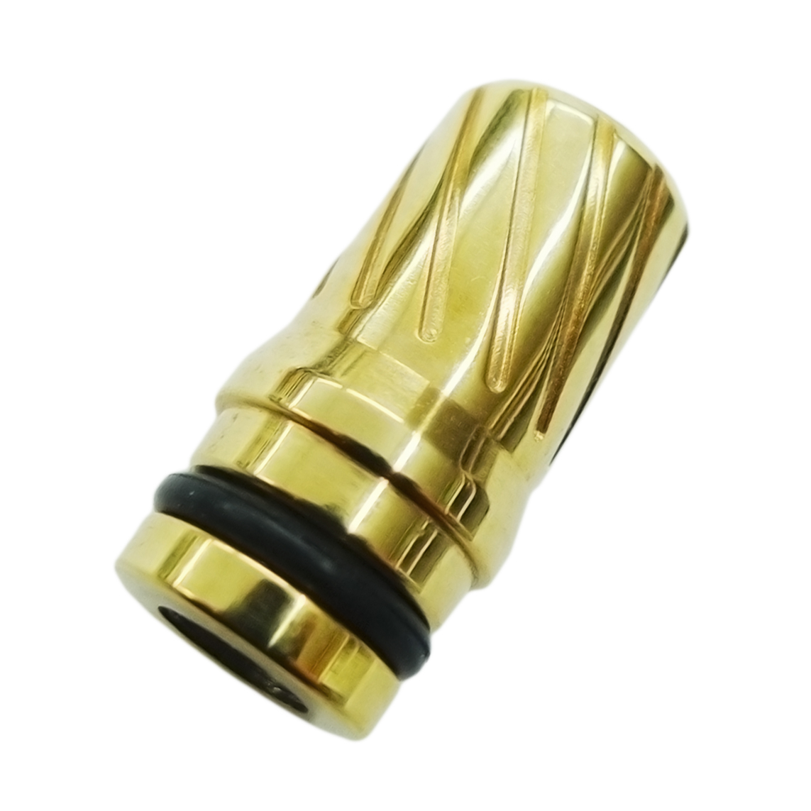 Drip Tip Gold, Typ 112#24k, 24 Karat vergoldet