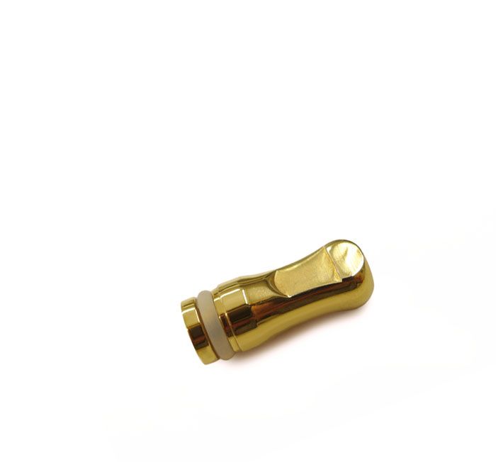 Drip Tip Gold, Typ B5, 24 Karat vergoldet, für 510 & 901