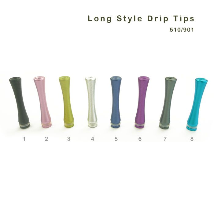 Long Style Drip Tip, für 510 & 901