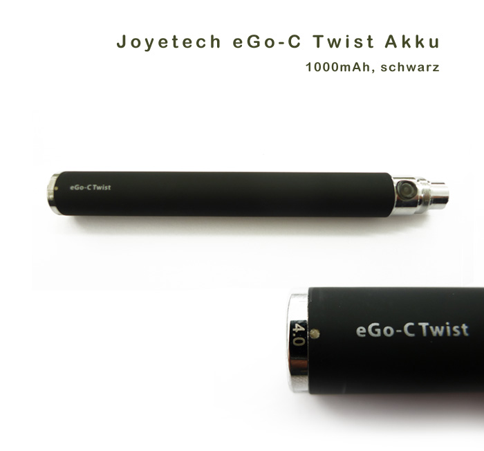 Joyetech 1000 mAh eGo-C Twist Akku, black