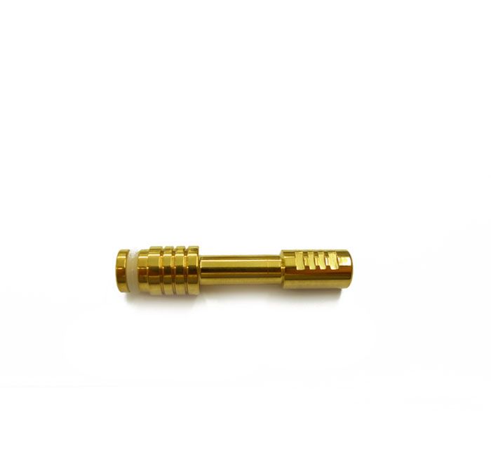 Drip Tip Gold, Typ A9, 24 Karat vergoldet, für 510 & 901