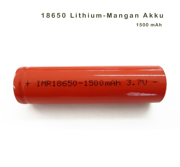 10 x 18650 Lithium-Mangan Akku