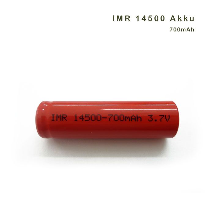 14500 Efest Lithium-Mangan Akku, 700 mAh
