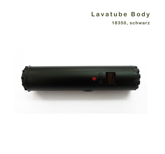 Lavatube 18350 Akkutr�ger mit variabler Spannung 3-6V Body