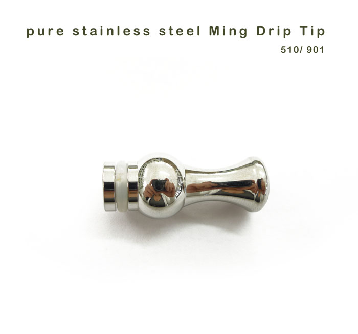 SS Ming Drip Tip, für 510 & 901