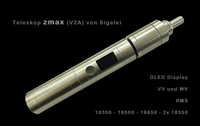 Teleskop Zmax (V2A) von Sigelei Teleskop Zmax (V2A) von Sigelei