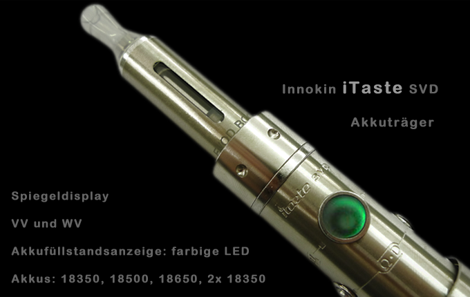 Innokin iTaste SVD Akkuträger Innokin iTaste SVD Akkuträger
