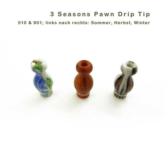 Seasons Pawn Drip Tip, für 510 & 901